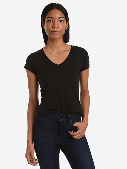 Fitted V-Neck Marcy Tee